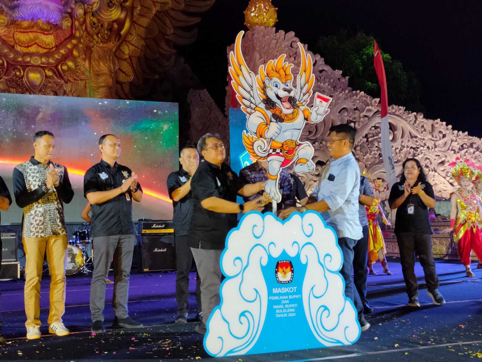 Simbara, maskot Pilkada Buleleng 2024 yang dirilis KPU Kabupaten Buleleng