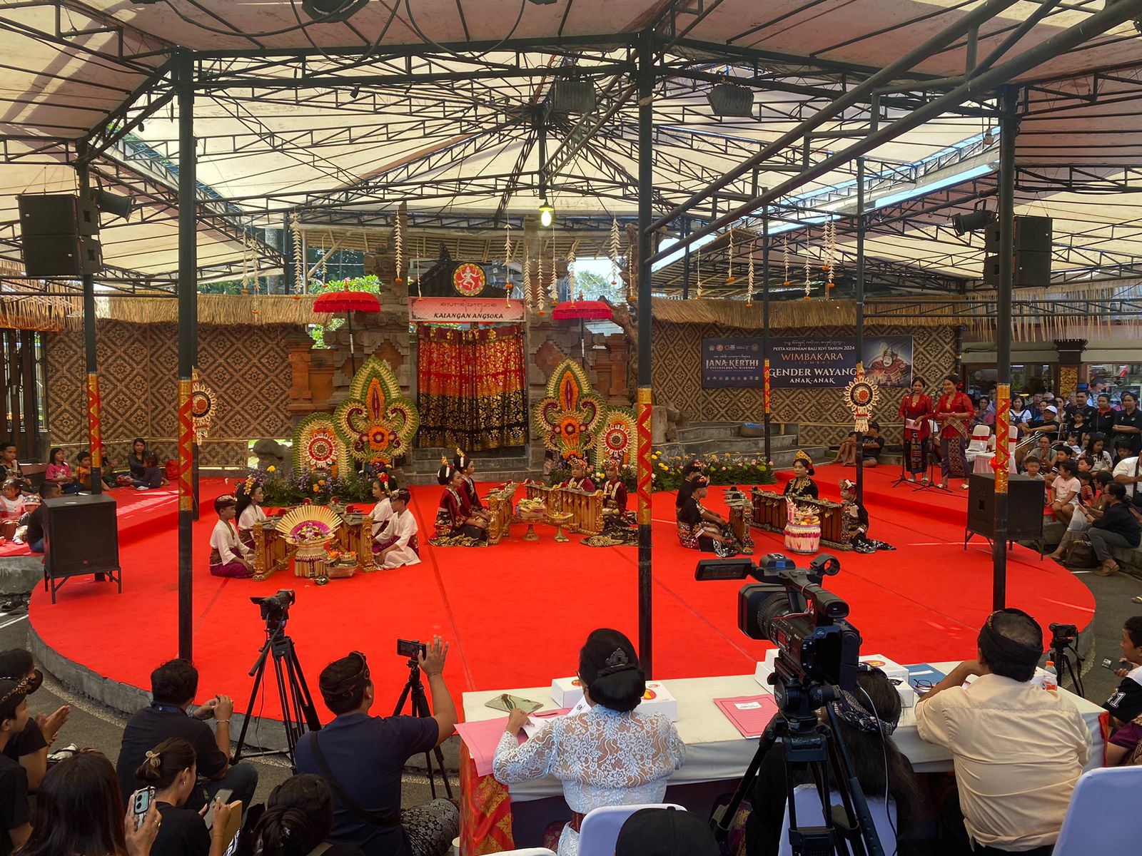Lomba Gender Wayang Anak-Anak pada PKB ke-46.