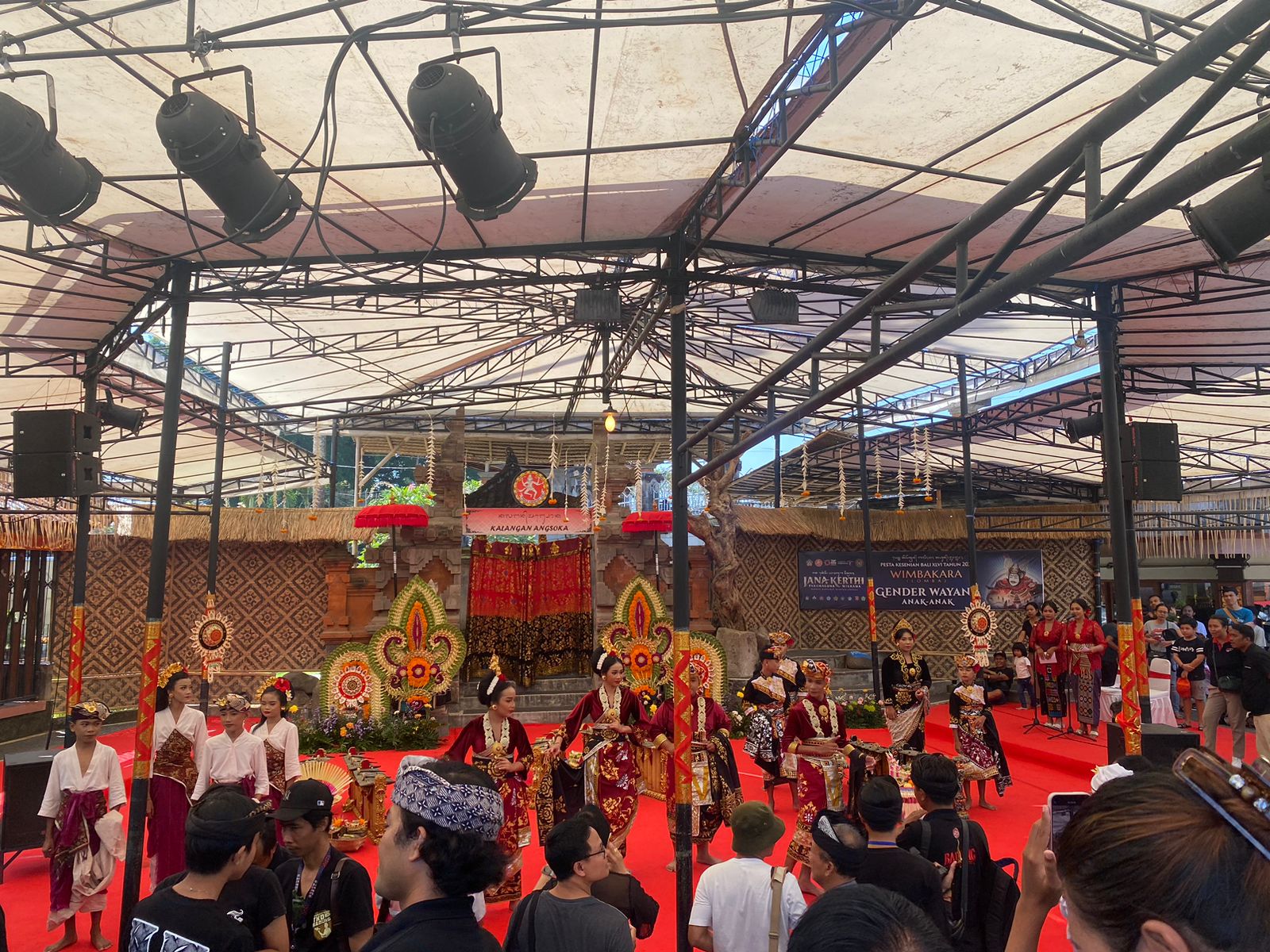 Lomba Gender Wayang Anak-Anak pada PKB ke-46.