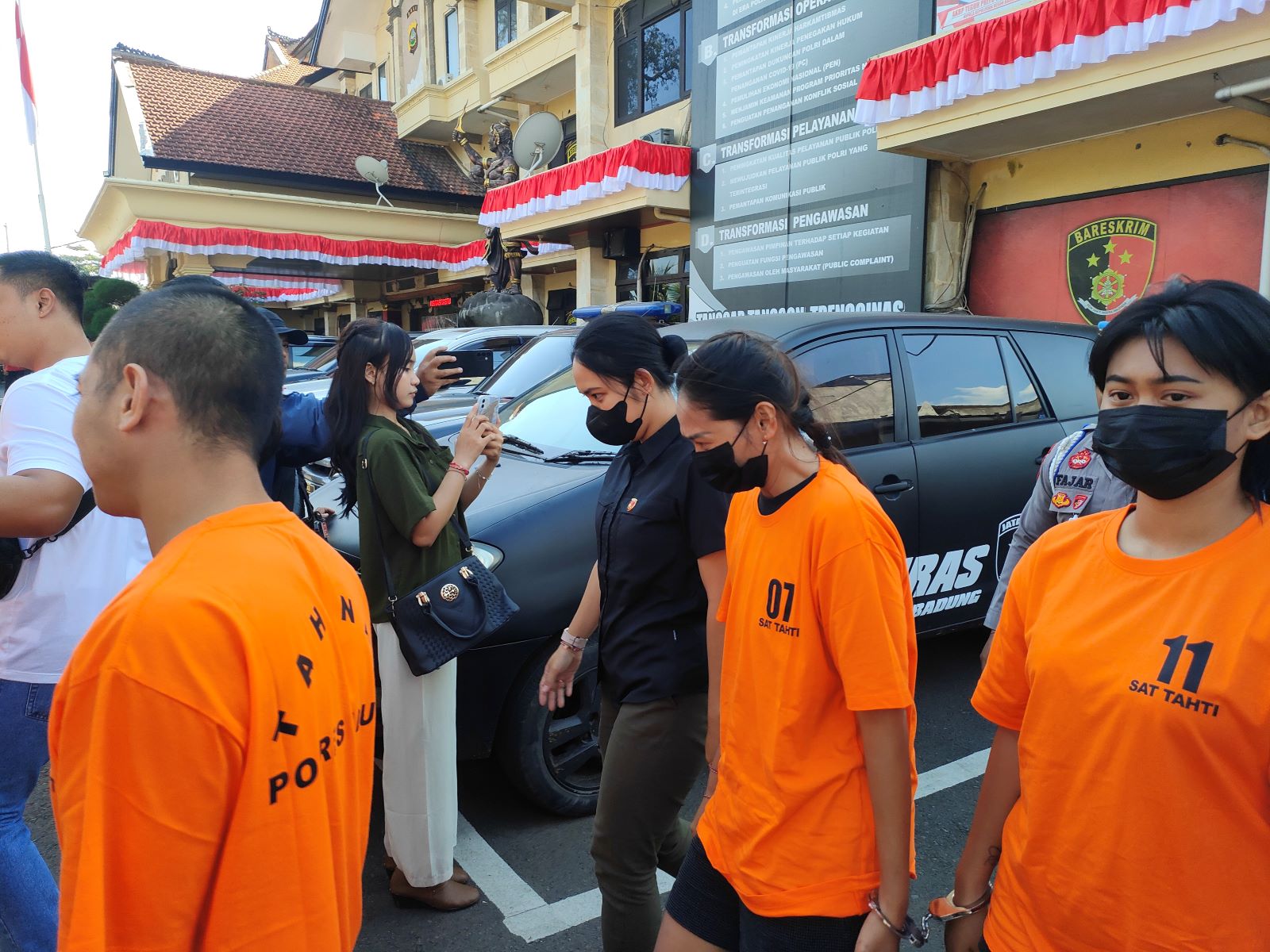Dua wanita  di Badung yang baru keluar Lapas ditangkap lagi kasus yang sama.