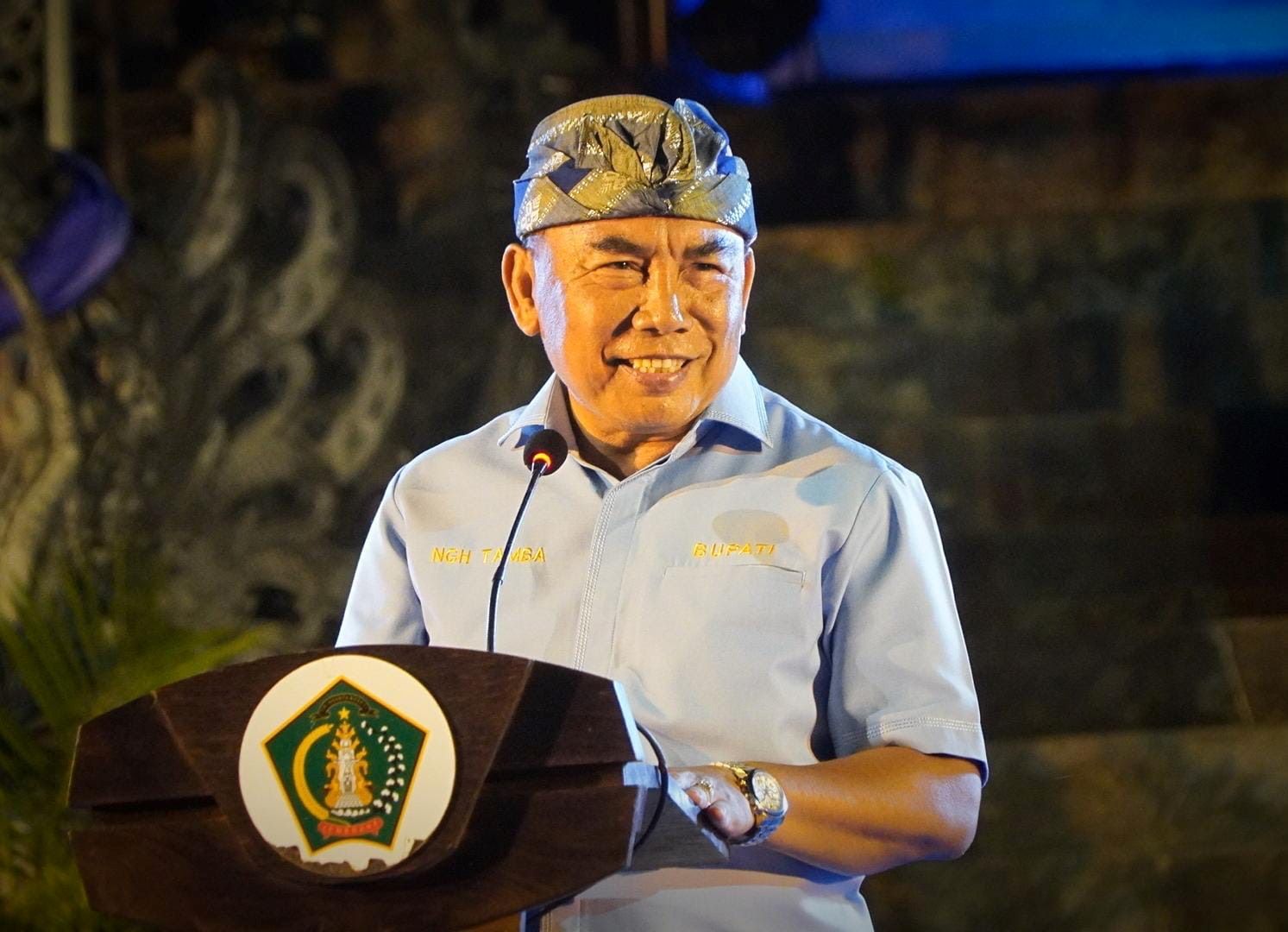 Bupati Tamba sampaikan duka cita atas wafatnya mantan Bupati Jembrana Ida Bagus Ardana.