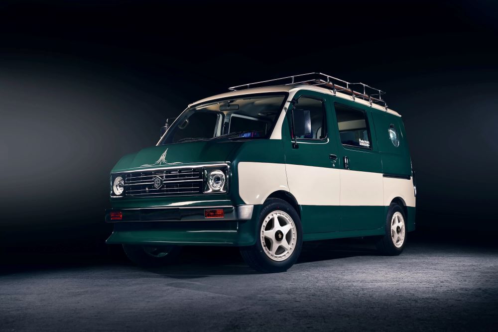 Salah satu modifikasi Grand Max berubah jadi mobil klasik Amerika era 1970 an yang akan hadir di IMX 2024.