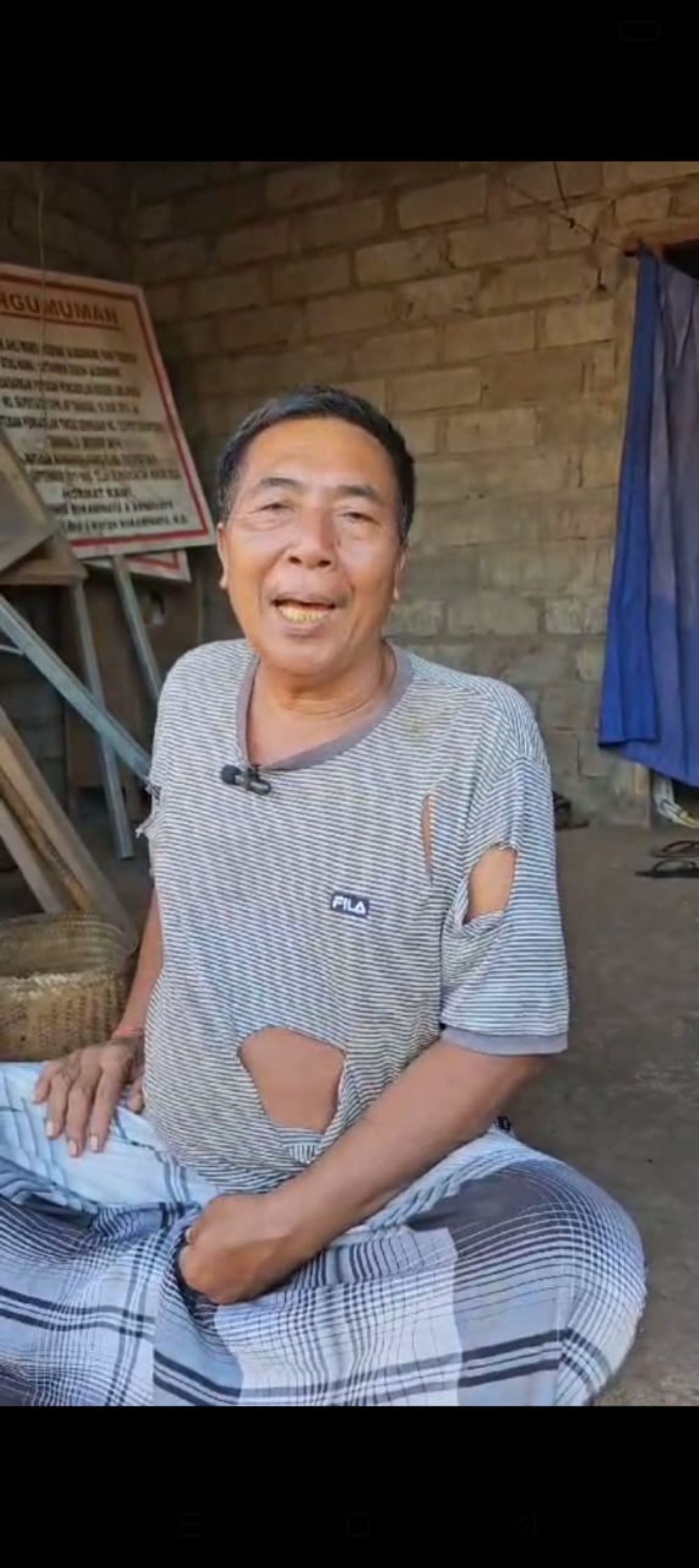 I Made Kasih atau Selepeg berharap ada keadilan bagi dirinya yang memperjuangkan tanah warisan leluhurnya.