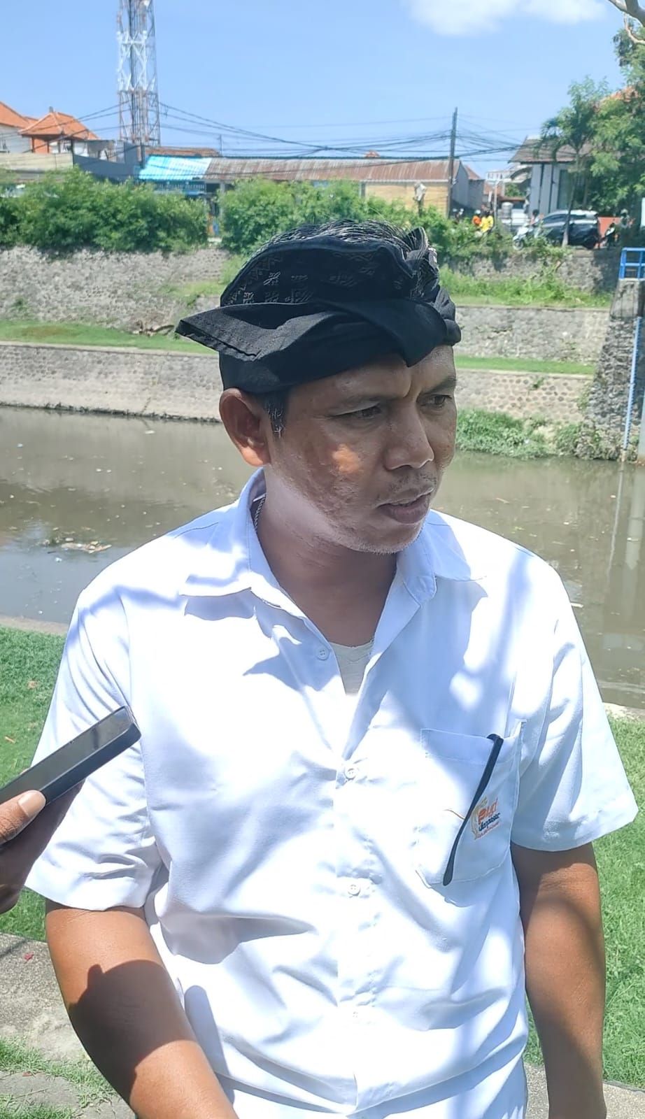 Kepala Lingkungan Dalem Kusuma Sari Pemogan, Agus Indrayana.