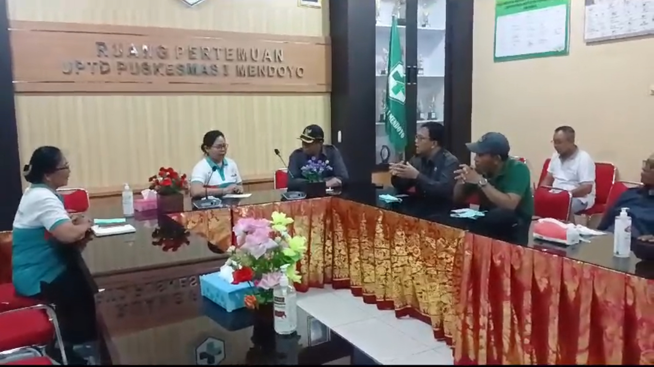 Sidak Komisi III DPRD Jembrana di Puskesmas I Mendoyo, Jumat (8/11/2024).