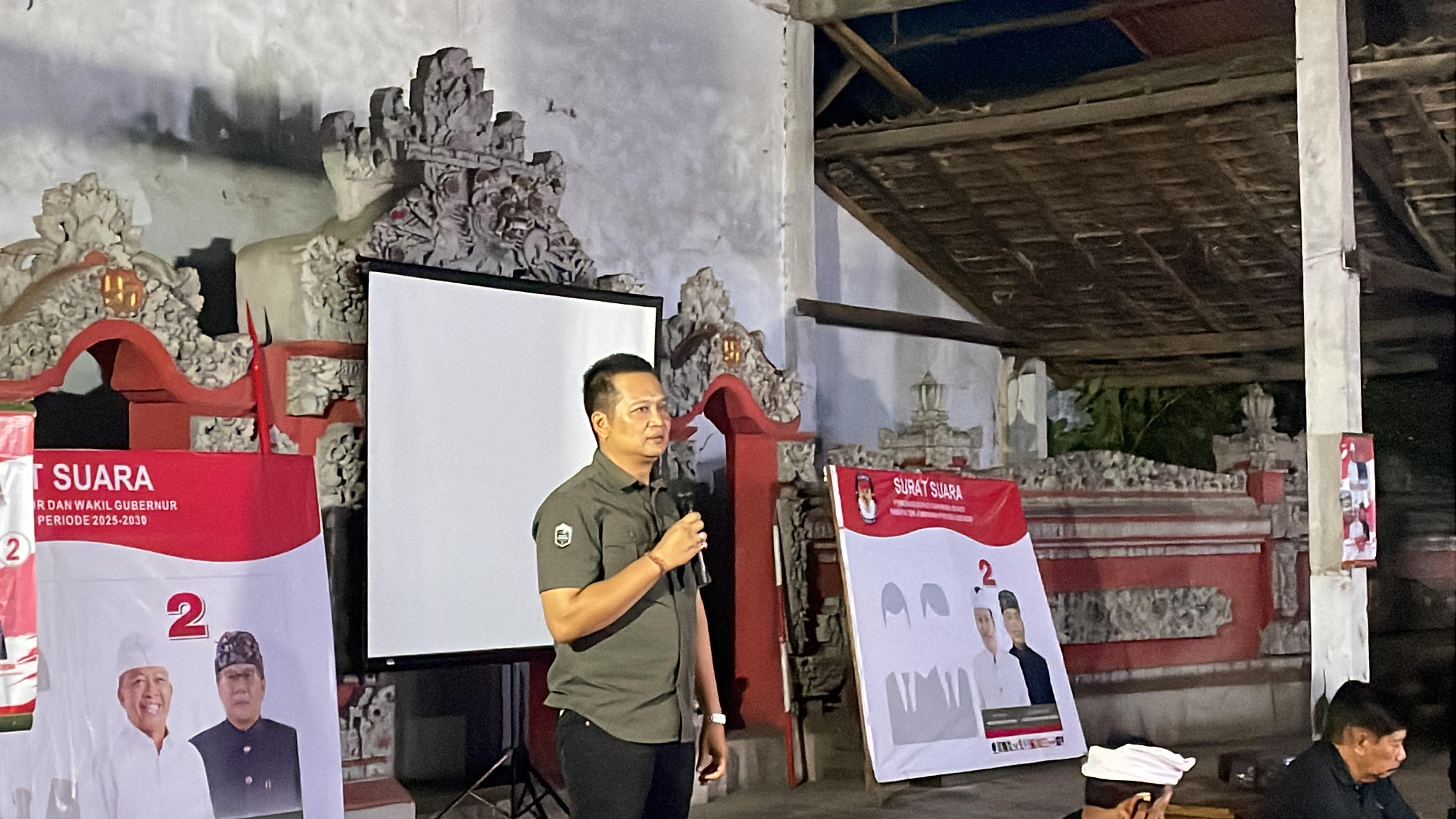Calon Bupati Jembrana I Made Kembang Hartawan