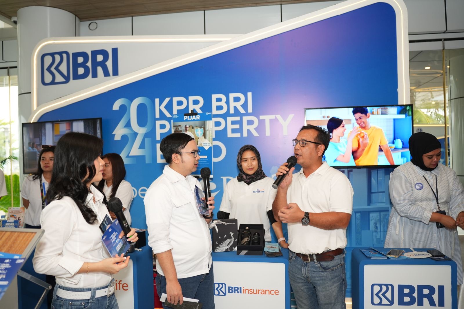 KPR BRI Property Expo 2024 yang digelar di PIK 2.