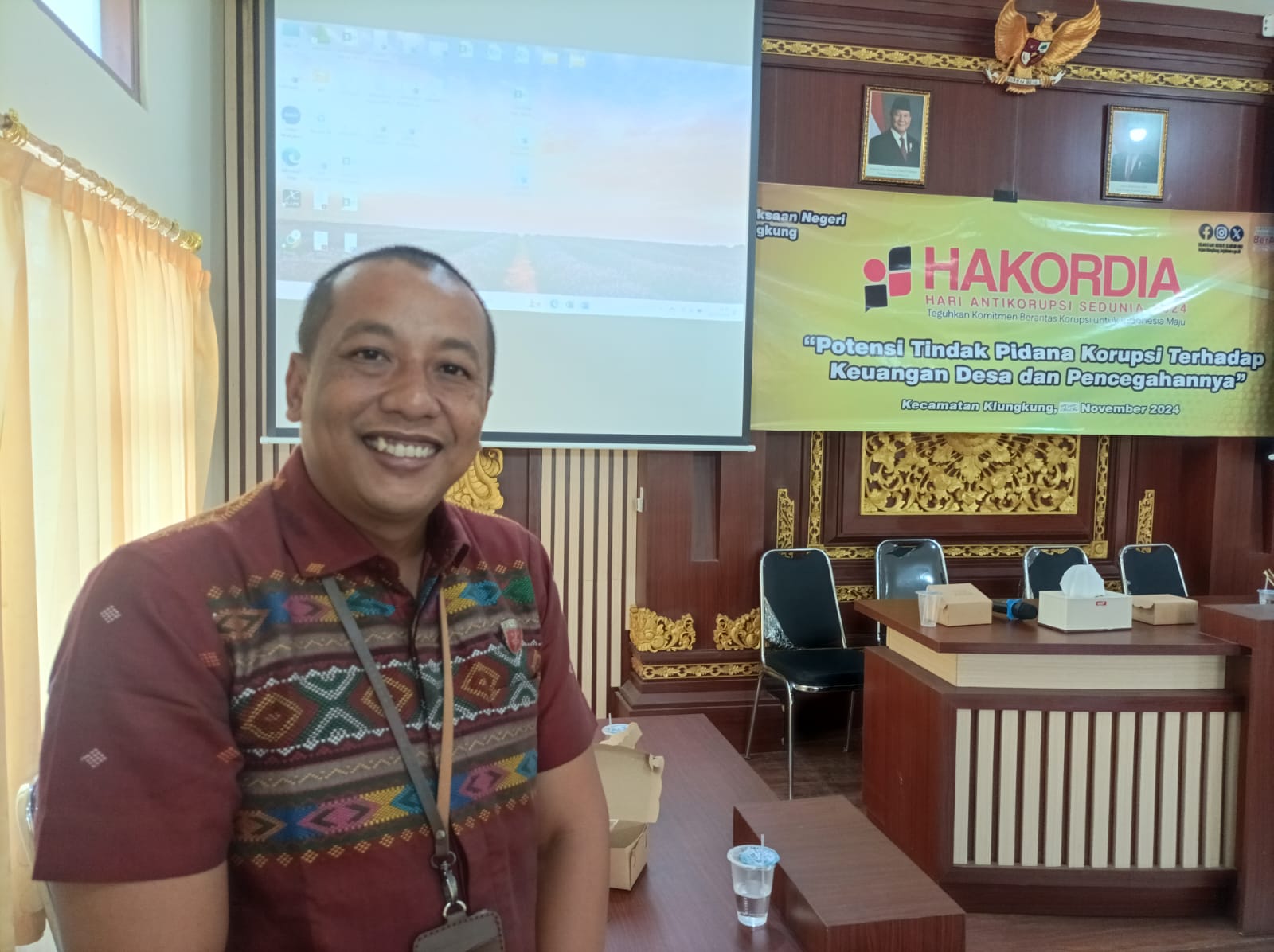 Kasi Pidsus Kejari Klungkung I Putu Iskadi Kekeran