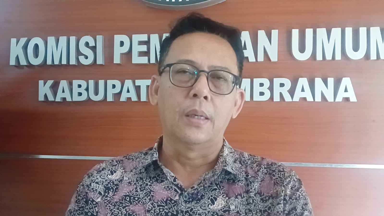 Ketua KPU Jembrana Ketut Adi Sanjaya.