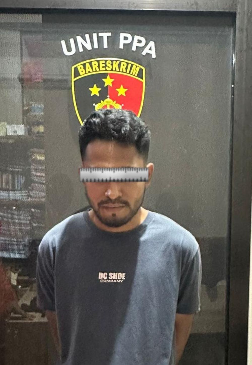 Daud Jofri Haytulle ,29, diamankan Polres Badung dugaan melakukan percobaan rudapaksa gadis.