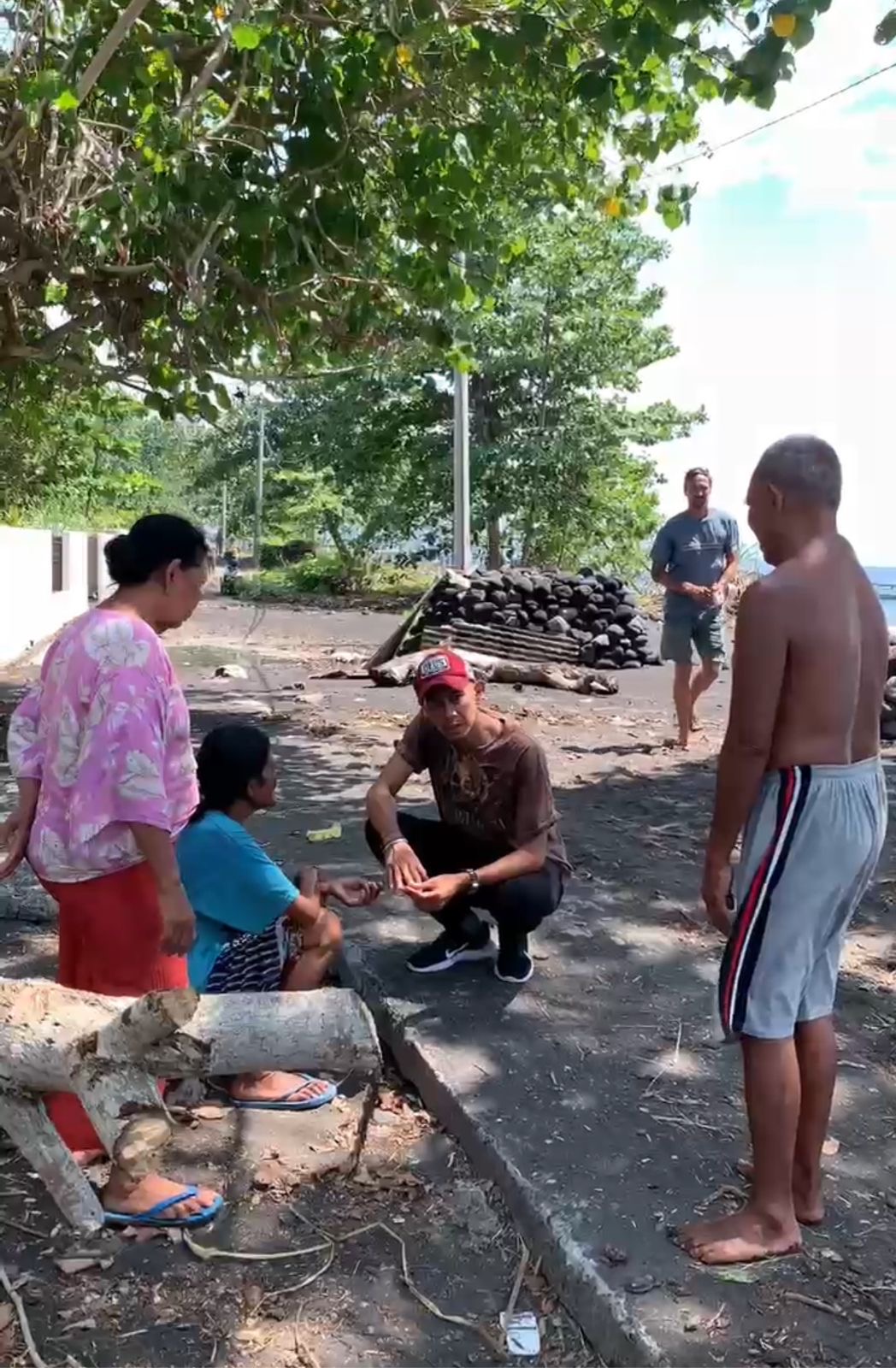 PARAH : Abrasi yang semakin parah di Pantai Monggalan, Desa Kusamba, Kecamatan Dawan, Kabupaten Klungkung.