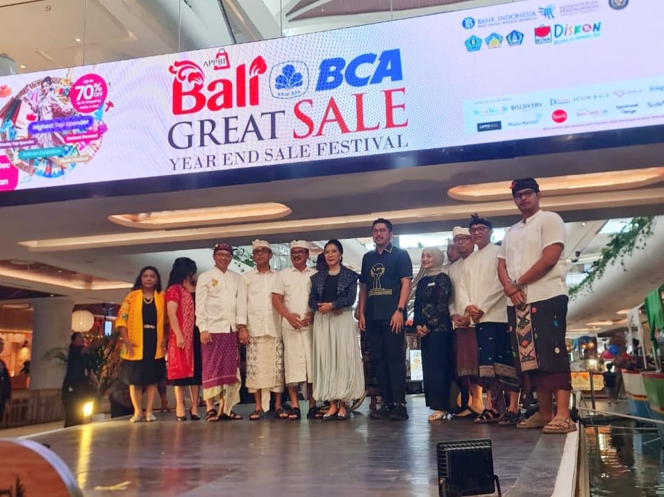 SALE AKHIR TAHUN: Pembukaan Bali Great Sale di Icon Mall Bali, Minggu (15/12/2024).