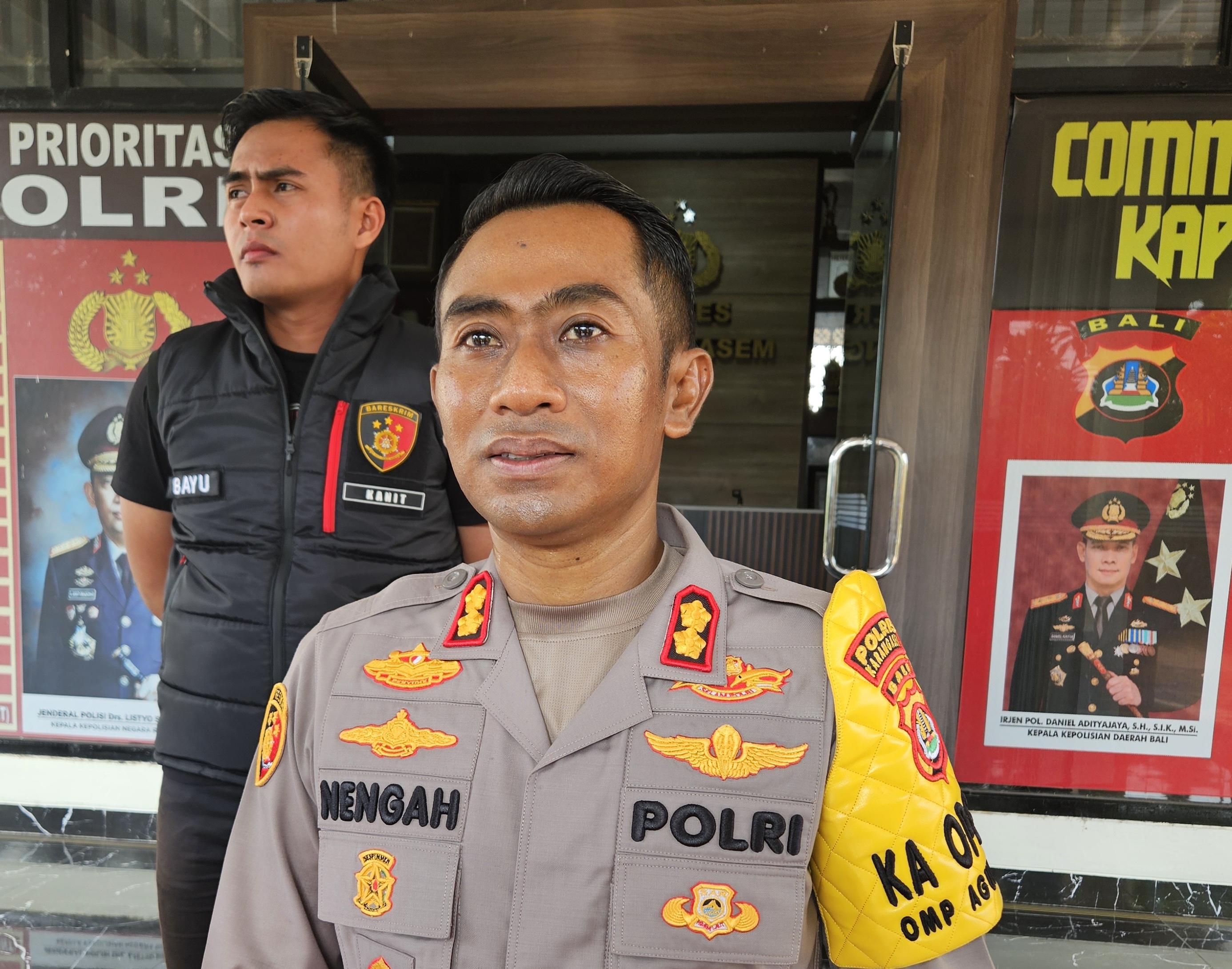 Kapolres Karangasem AKBP I Nengah Sadiarta.