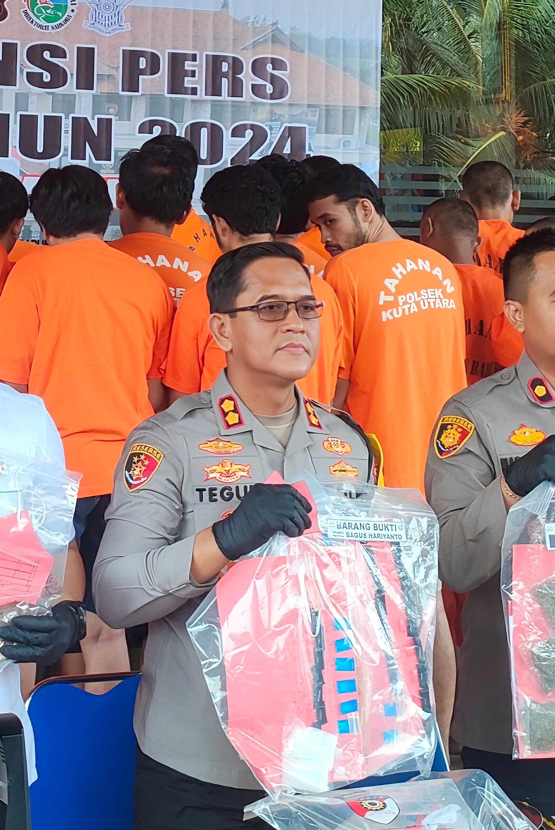 Kapolres Badung AKBP Teguh Priyo Wasono&nbsp;