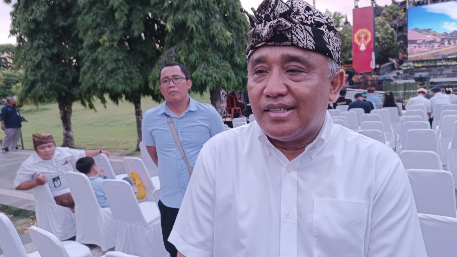 PENETAPAN:&nbsp;Ketua Komisi Pemilihan Umum (KPU) Bali, I Dewa Agung Lidartawan&nbsp;