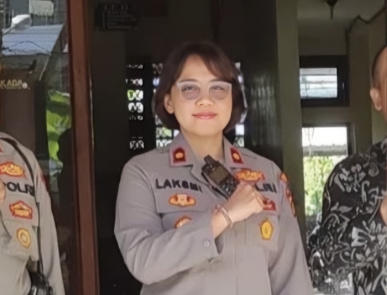 TEGAS : Kapolsek Denpsar Barat Kompol Laksmi Trisnadewi&nbsp;
