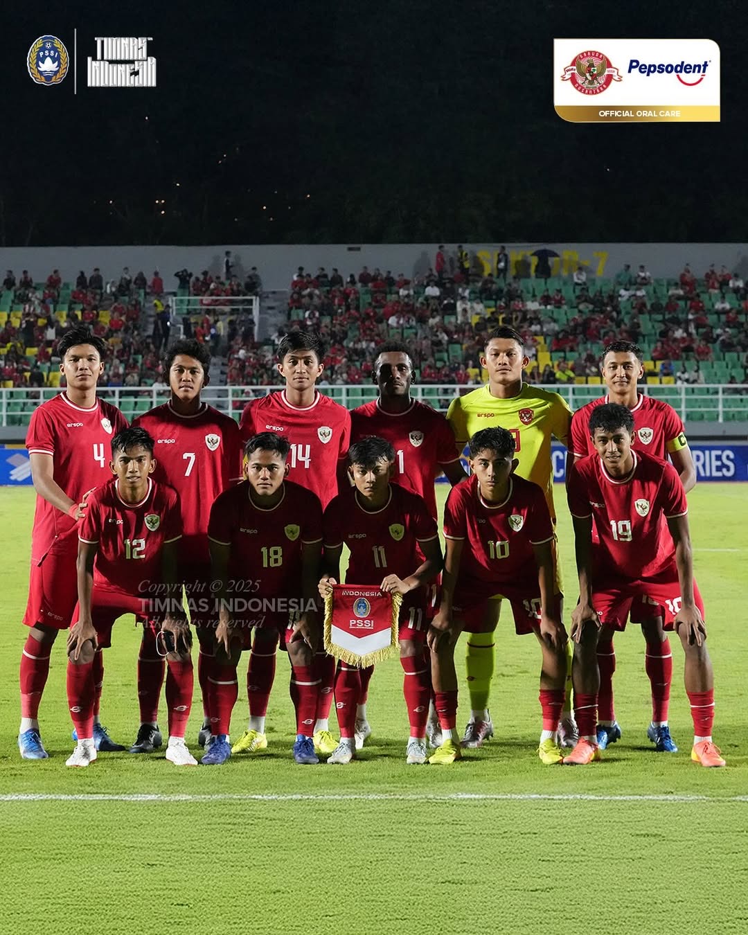 Timnas Indonesia U-20 menelan kekalahan atas Yordania U-20.