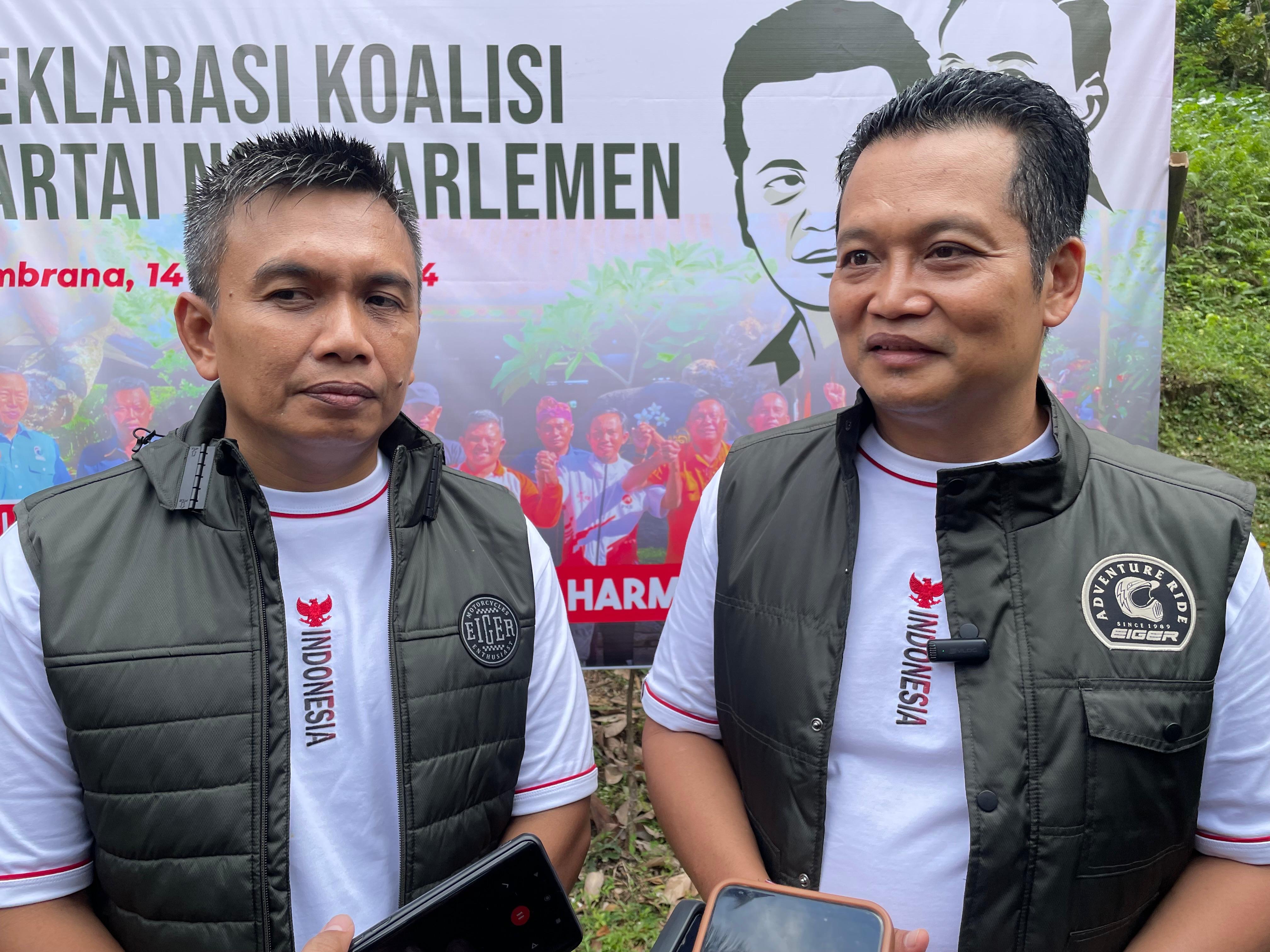 Kepala Daerah terpilih, I Made Kembang Hartawan dan I Gede Ngurah Patriana Krisna