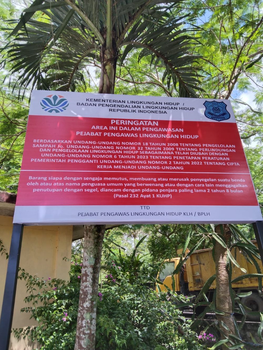TPA Butus Karangasem tidak lagi menerima kiriman sampah campuran dikarenakan kondisinya telah overload.