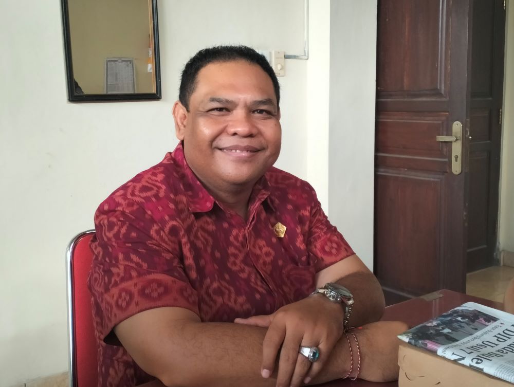 Sekretaris DPD II Partai Golkar Tabanan, I Made Asta Dharma.