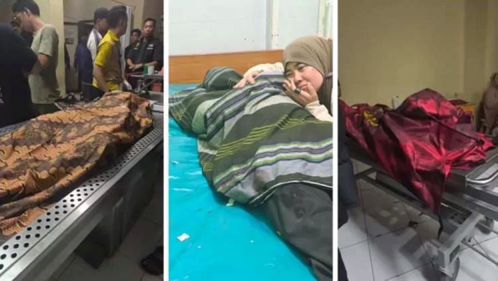 Tiga jenazah ASN korban kebakaran di DPRD Makassar.