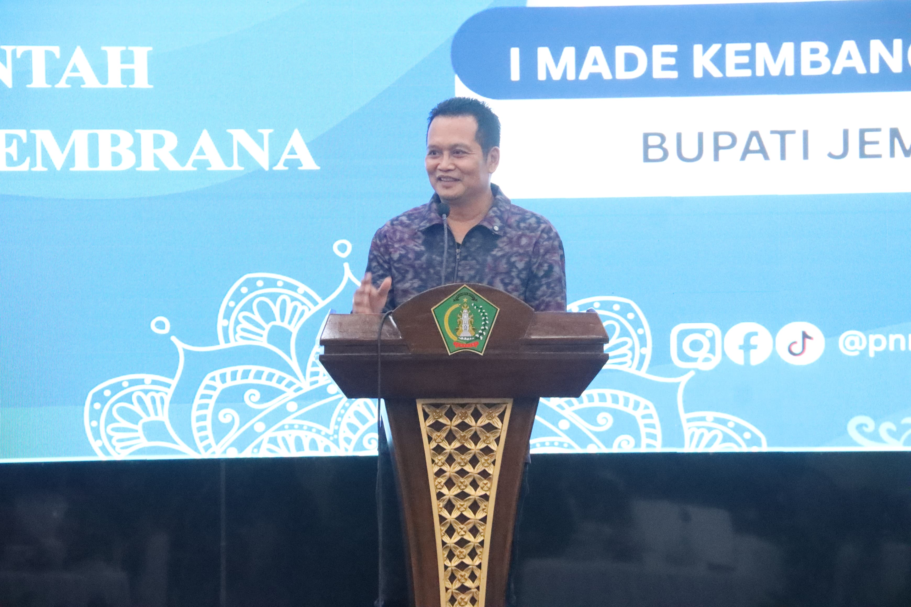 Bupati Jembrana I Made Kembang Hartawan