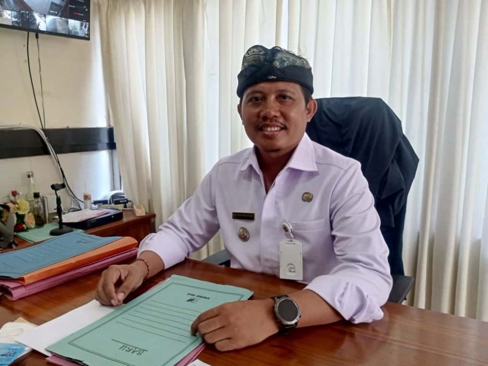 Camat Manggis, I Putu Eka Putra Tirtana.