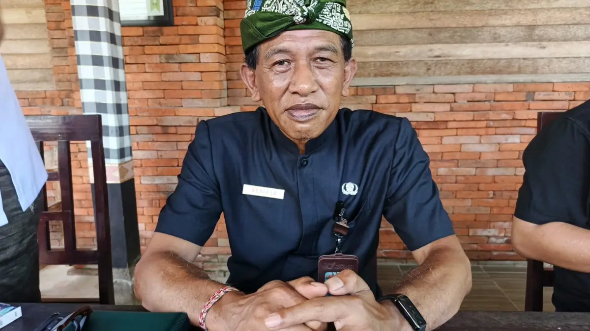 Sekretaris Daerah Kabupaten Jembrana I Made Budiasa. (I Gde Riantory Warmadewa/Jembrana Express)