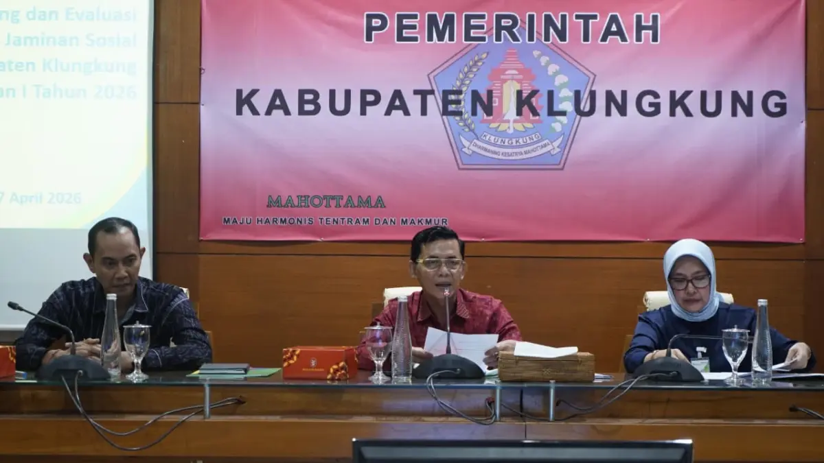 Pemkab Klungkung Perkuat Sinergi Perluasan Jaminan Sosial Ketenagakerjaan, Capaian UCJ Diproyeksikan 55,13 Persen. (ist)