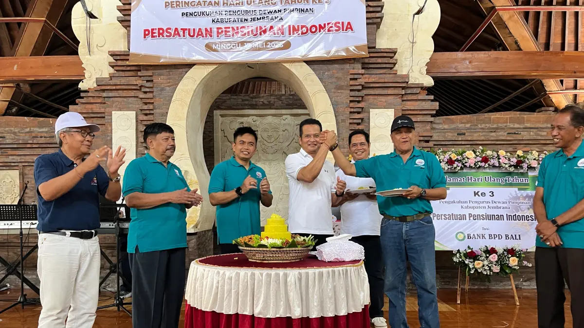 HUT PPI Jembrana yang dihadiri Bupati Kembang  Hartawan di Gedung Pendopo Kesari, Kecamatan Negara, Minggu (17/5/2026). (ist)