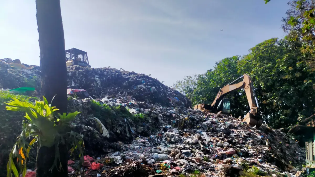 Transisi TPA Mandung ke Controlled Landfill. (ist)