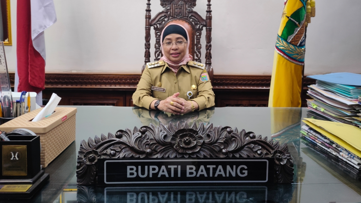 Penjabat Bupati Batang Lani Dwi Rejeki. (Riyan Fadli Jawa Pos Radar Semarang)