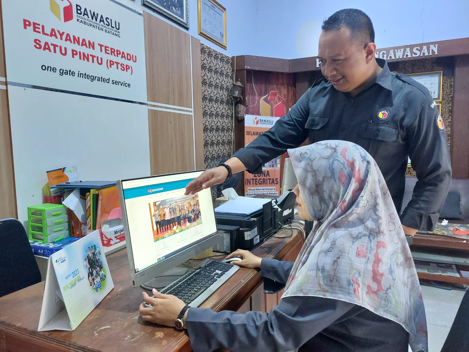 Ketua Bawaslu Kabupaten Batang, Mahbrur. (istimewa)