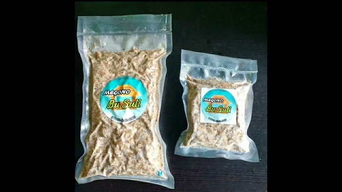 MEGONO BEKU : Makanan khas Pekalongan dikemas dengan inovasi megono beku yang dijual di Warung Bu Suli.