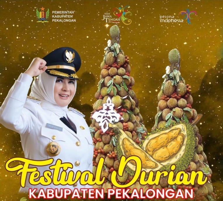 FESTIVAL DURIAN: Pemerintah Kabupaten Pekalongan akan menggelar Festival Durian 2024.