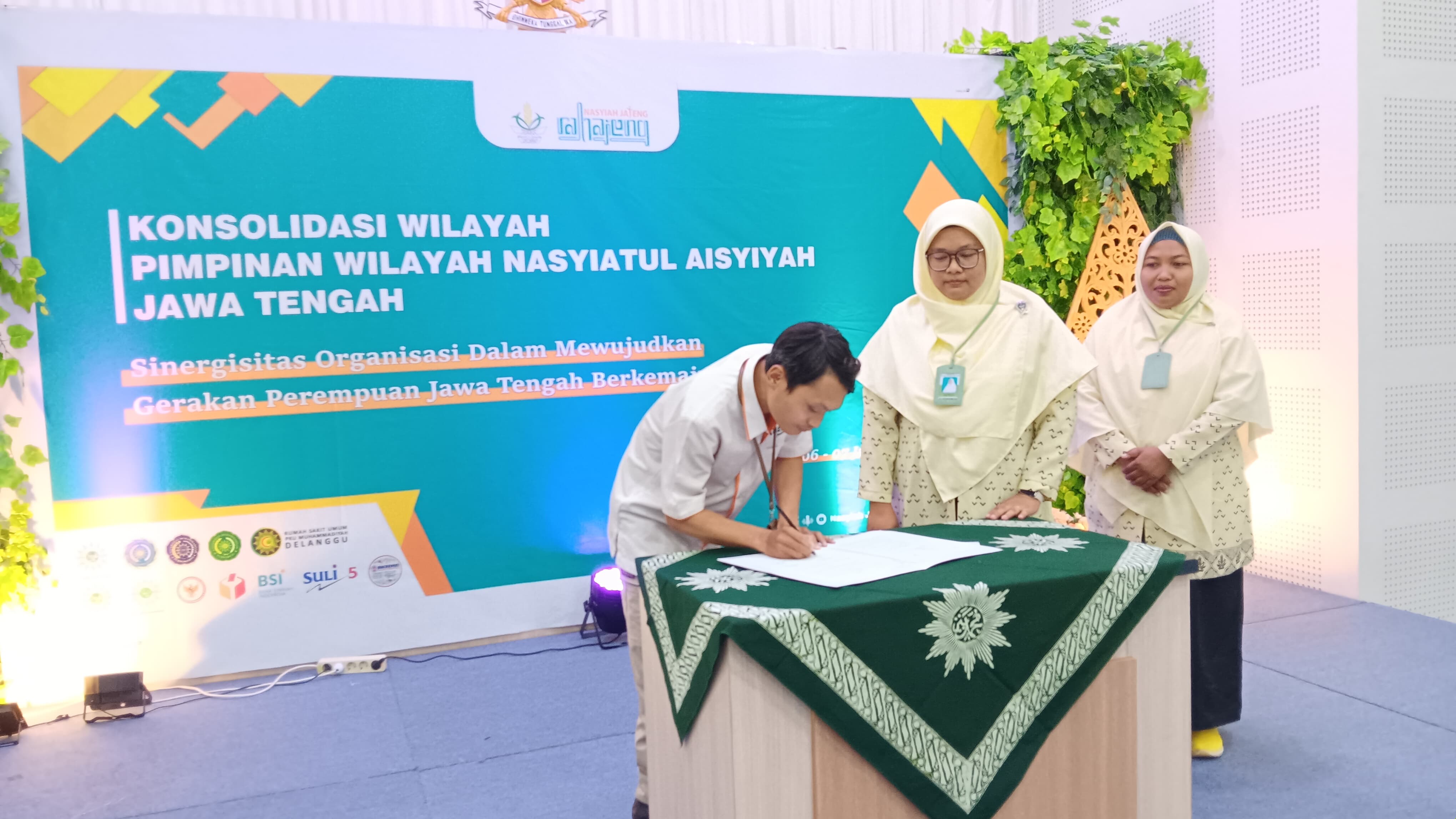 KONSOLIDASI PWNA: PWNA Jawa Tengah saat menggelar konsolidasi wilayah di UMPP, Kabupaten Pekalongan, Sabtu (6/1/2024) lalu.