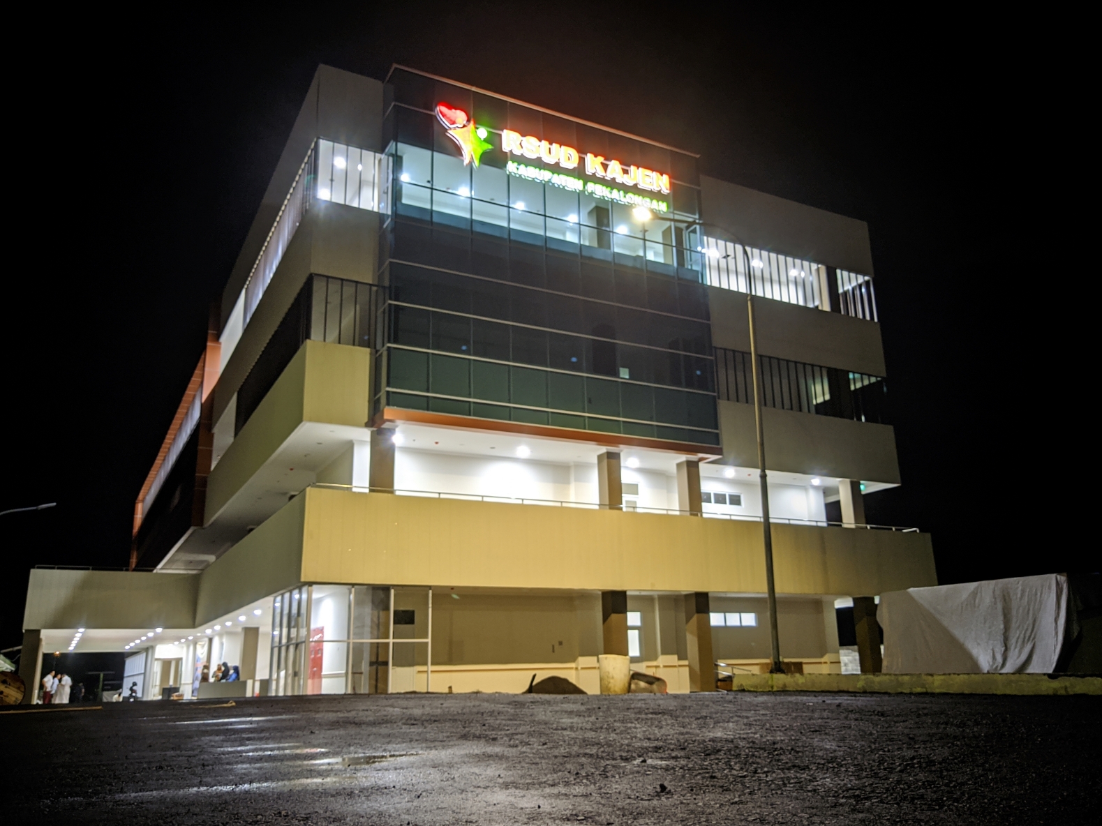 GEDUNG BARU: Wujud gedung baru RSUD Kajen Kabupaten Pekalongan.
