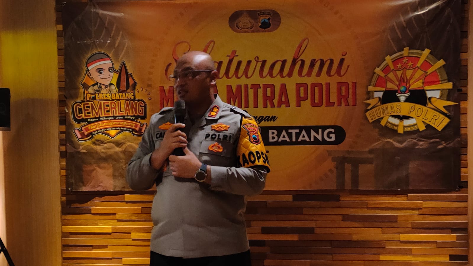 Kapolres Batang AKBP Nur Cahyo Ari Prasetyo. (Riyan Fadli/Jawa Pos Metro Pekalongan)