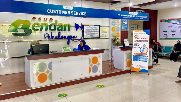 LAYANAN KESEHATAN : RSUD Bendan Kota Pekalongan terus menambah layanan kesehatan Instalasi Rehabilitasi Medik.