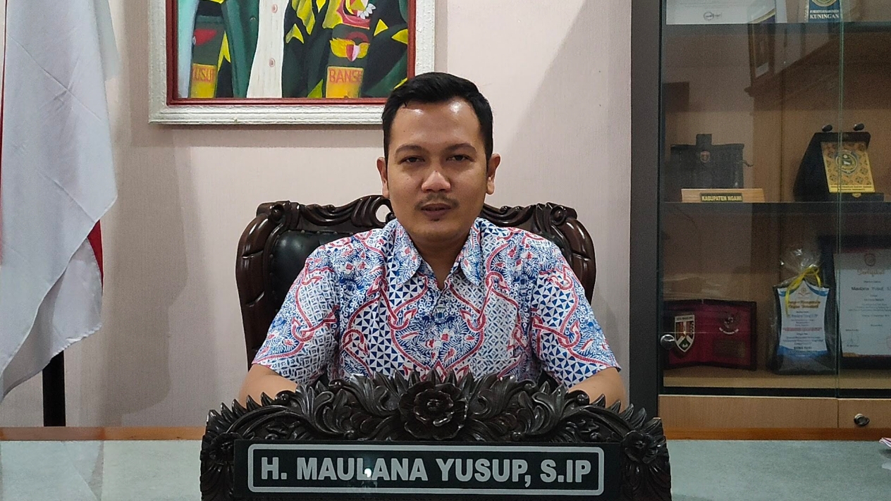 Ketua DPRD Kabupaten Batang Maulana Yusup. (Riyan Fadli Jawa Pos Metro Pekalongan)