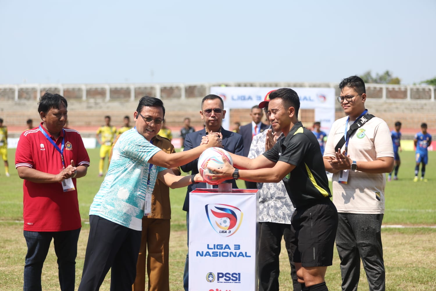 Pembukaan babak 80 besar Liga 3 Nasional grup H di Kota Pekalongan. (PSSI)