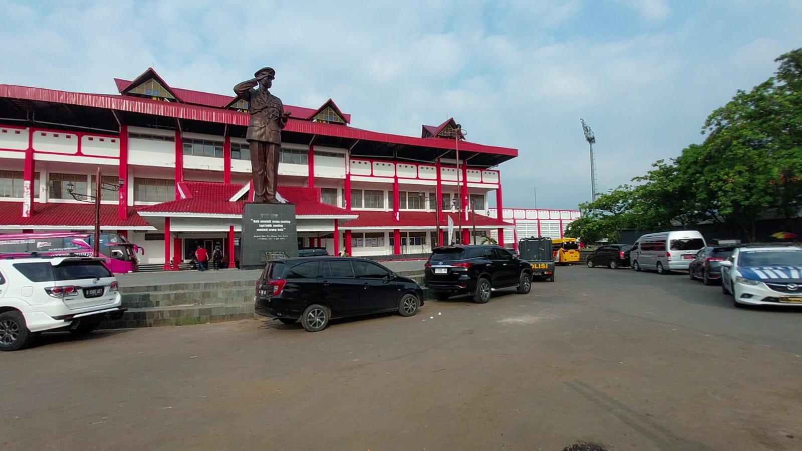 PERBAIKAN FASILITAS: Stadion Hogeng adalah salah satu fasilitas olahraga milik Pemkot Pekalongan yang dapat jatah dana pemeliharaan rutin.