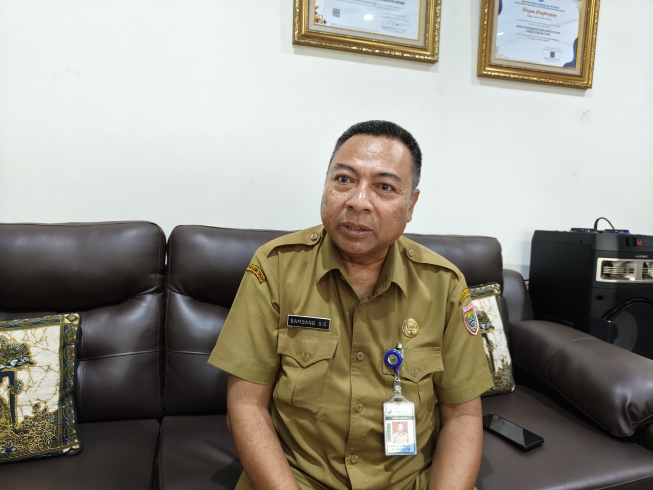 Kepala Disdikbud Batang, Bambang Suryantoro Sudibyo