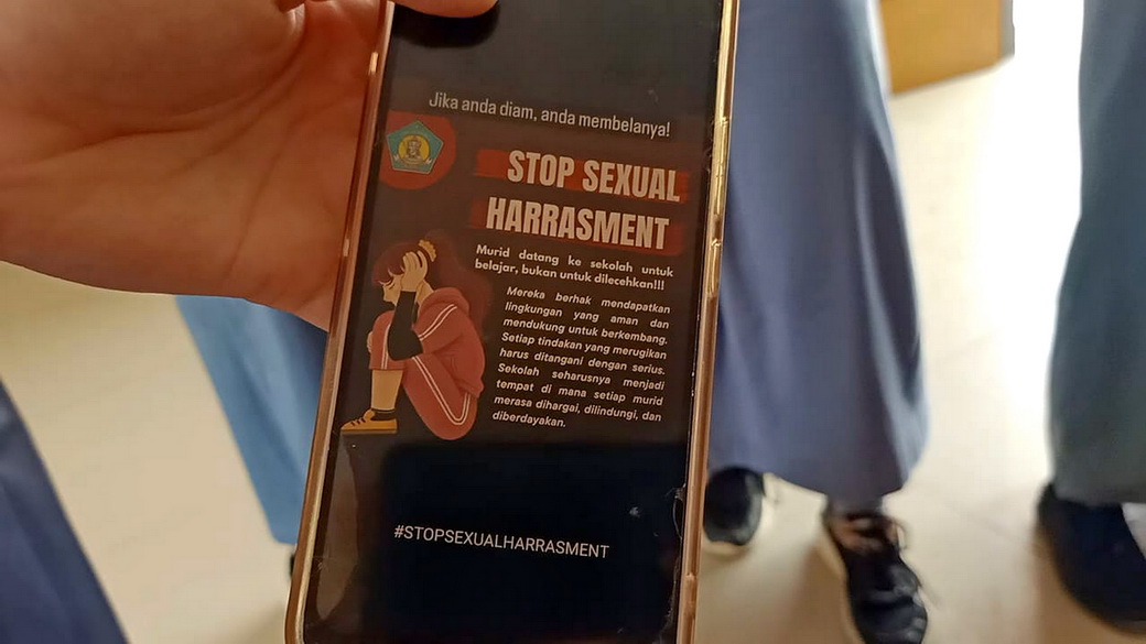 POSTINAN MEDSOS: Keluhan siswi SMAN 3 Kota Pekalongan yang sempat diutarakan melalui pesan medsos, yang diminta di take down oleh pihak sekolah.