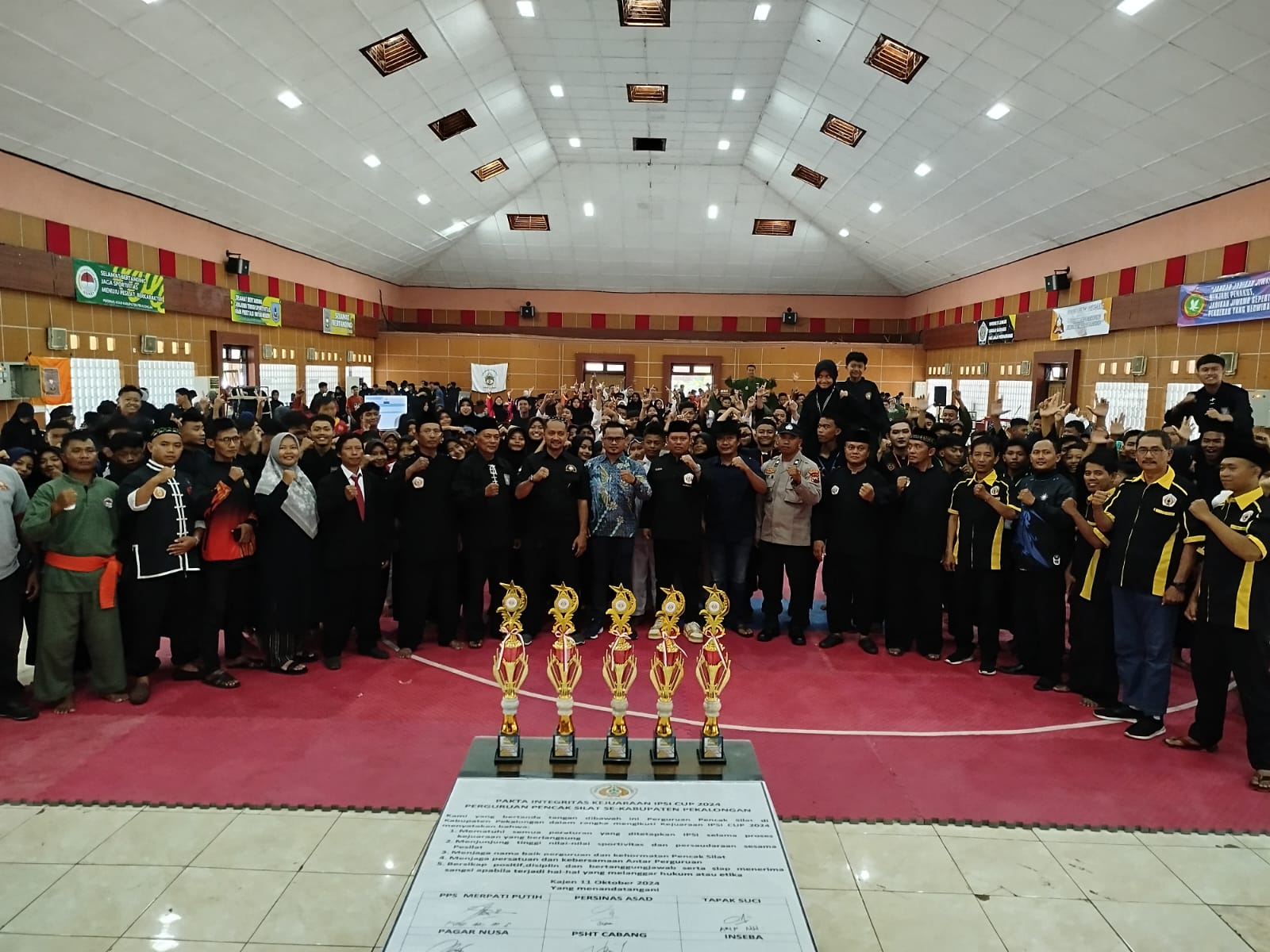 OLAHRAGA: Acara pembukaan IPSI Cup 2024 Kabupaten Pekalongan di GPU Kajen, Jumat (11/10/2024).