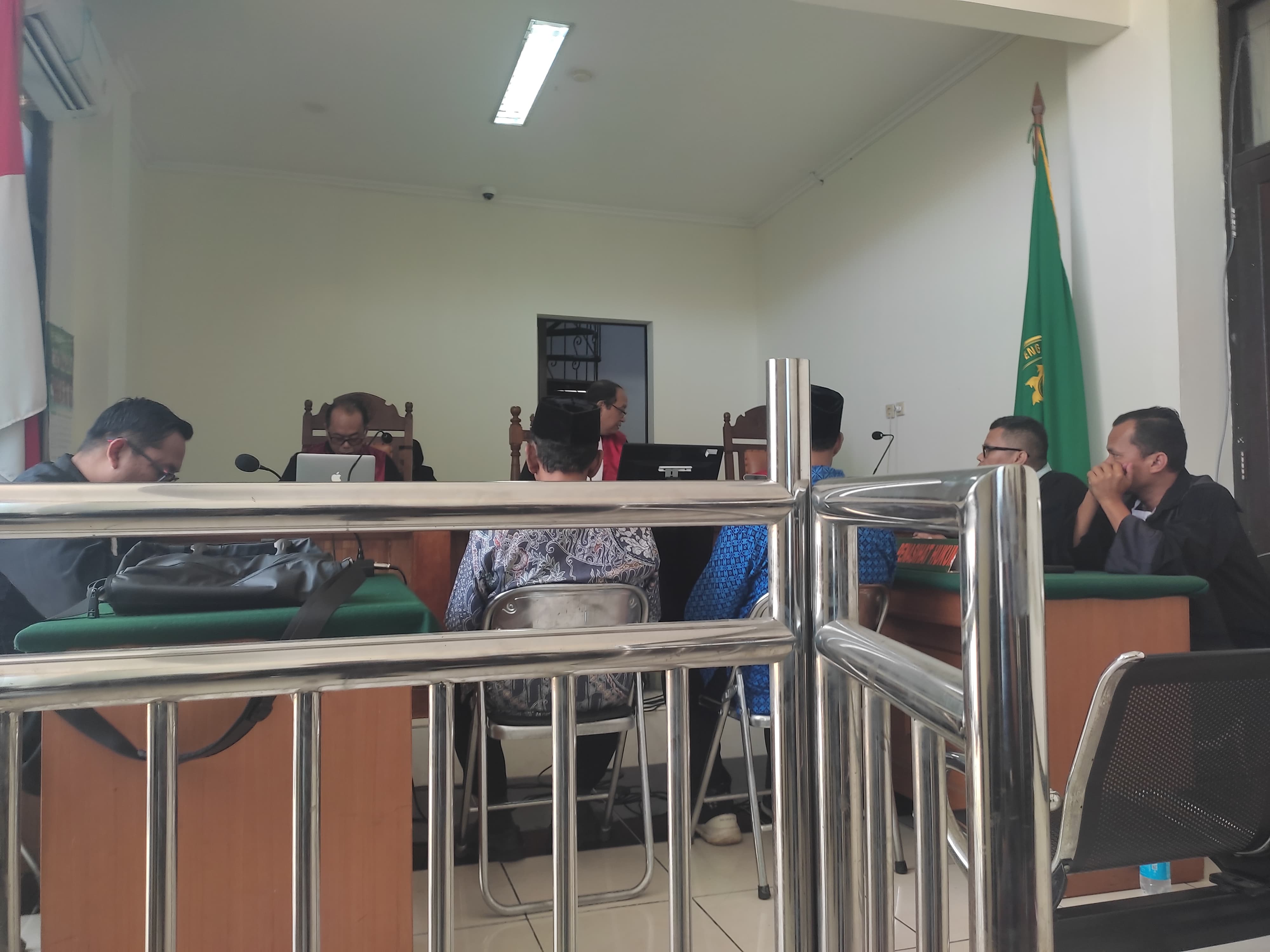 VONIS: Sidang putusan kasus korupsi dana hibah KONI Kabupaten Pekalongan di Pengadilan Negeri Tipikor, Semarang, Senin (21/10/2024).
