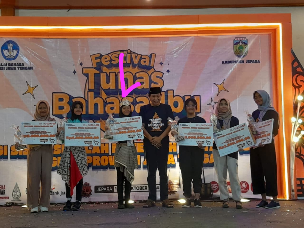 BANGGA: Pelajar Kabupaten Pekalongan raih dua medali emas dan satu juara harapan pada ajang FTBI 2024 Jateng.