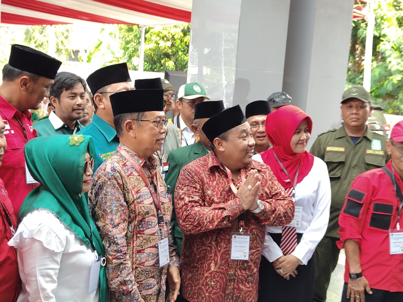 Paslon nomor urut 1 di Pilkada Kabupaten Batang Fauzi Fallas dan Ahmad Ridwan.