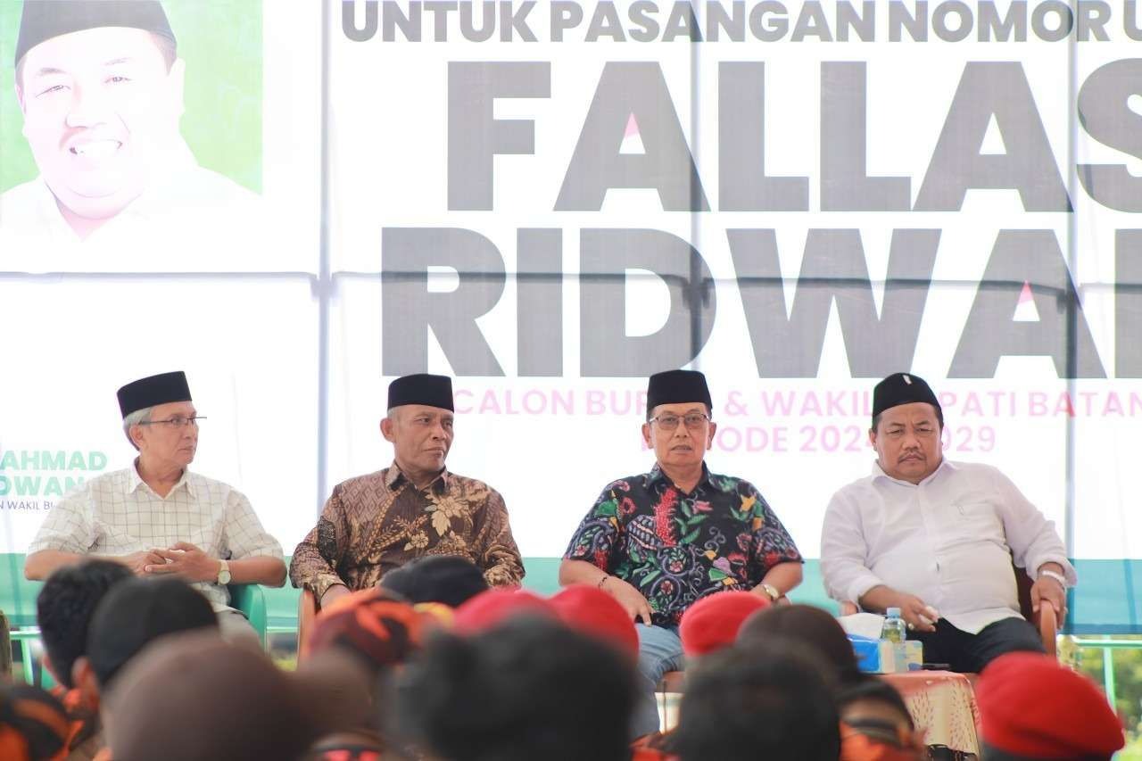 Pasangan Fallas-Ridwan dalam Pilkada Kabupaten Batang 2024.