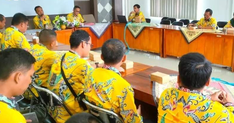 KETERBUKAAN INFORMASI: Dinkominfo Kabupaten Pekalongan saat mengundang seluruh OPD untuk mendorong pembentukan PPID di semua dinas.
